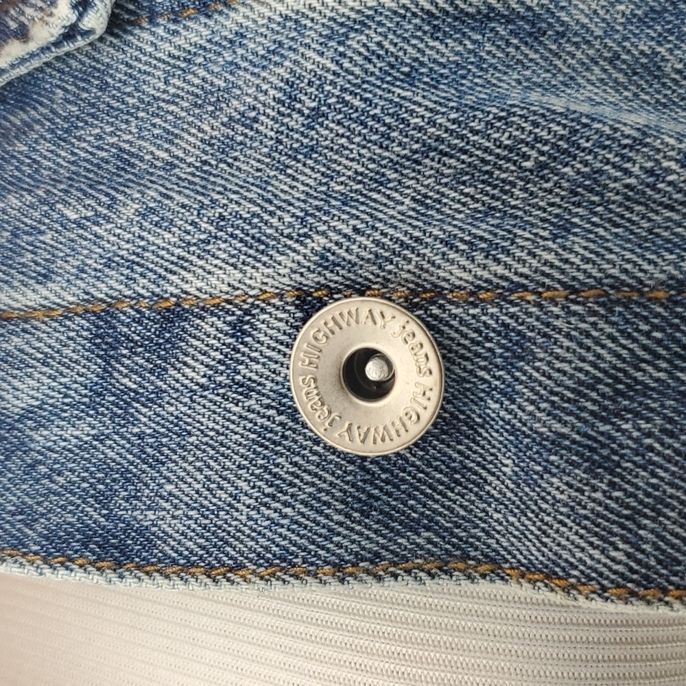 Highway Jean Jacket SZ LG - Picture 2 of 7